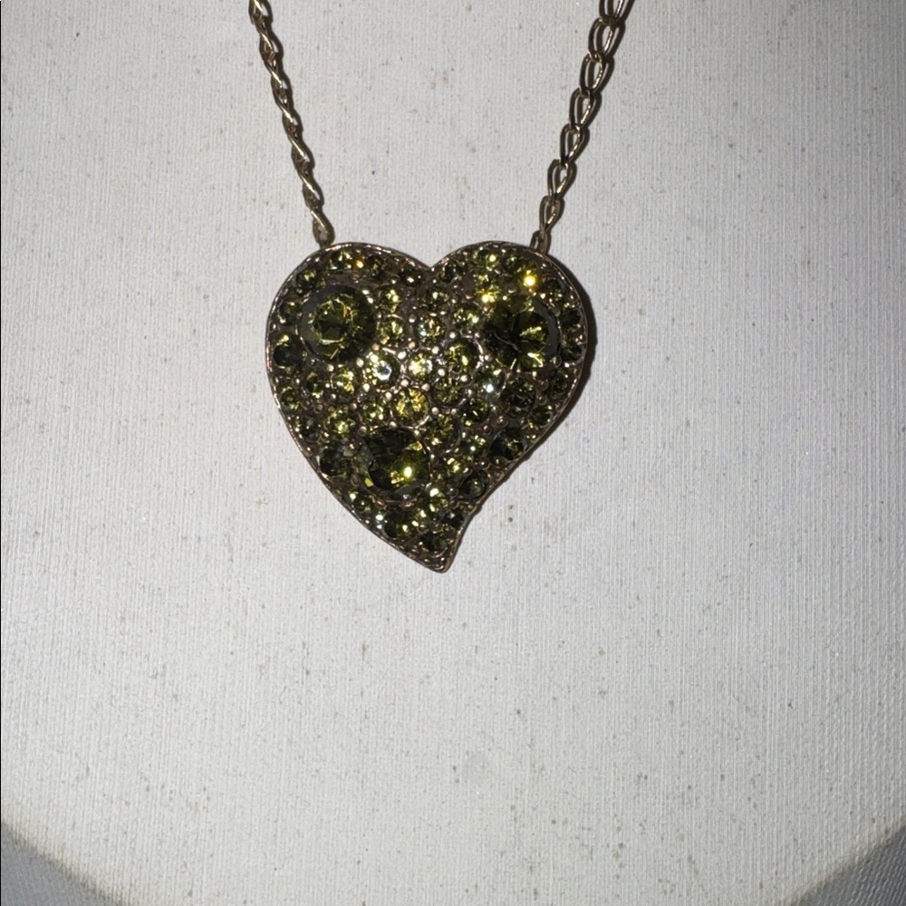 Pilgrim Skanderborg Crystal Heart Pendant Necklace - Picture 3 of 7